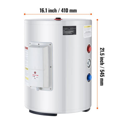 SucceBuy Electric Water Heater 40/70L Tank Instant Hot Water Heater