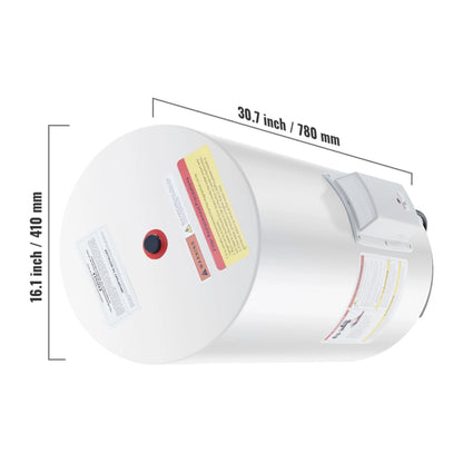 SucceBuy Electric Water Heater 40/70L Tank Instant Hot Water Heater