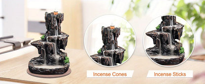 Monk Incense Burner Mountain Tower