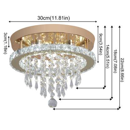 GreeLustr Luxury Crystal Chandelier