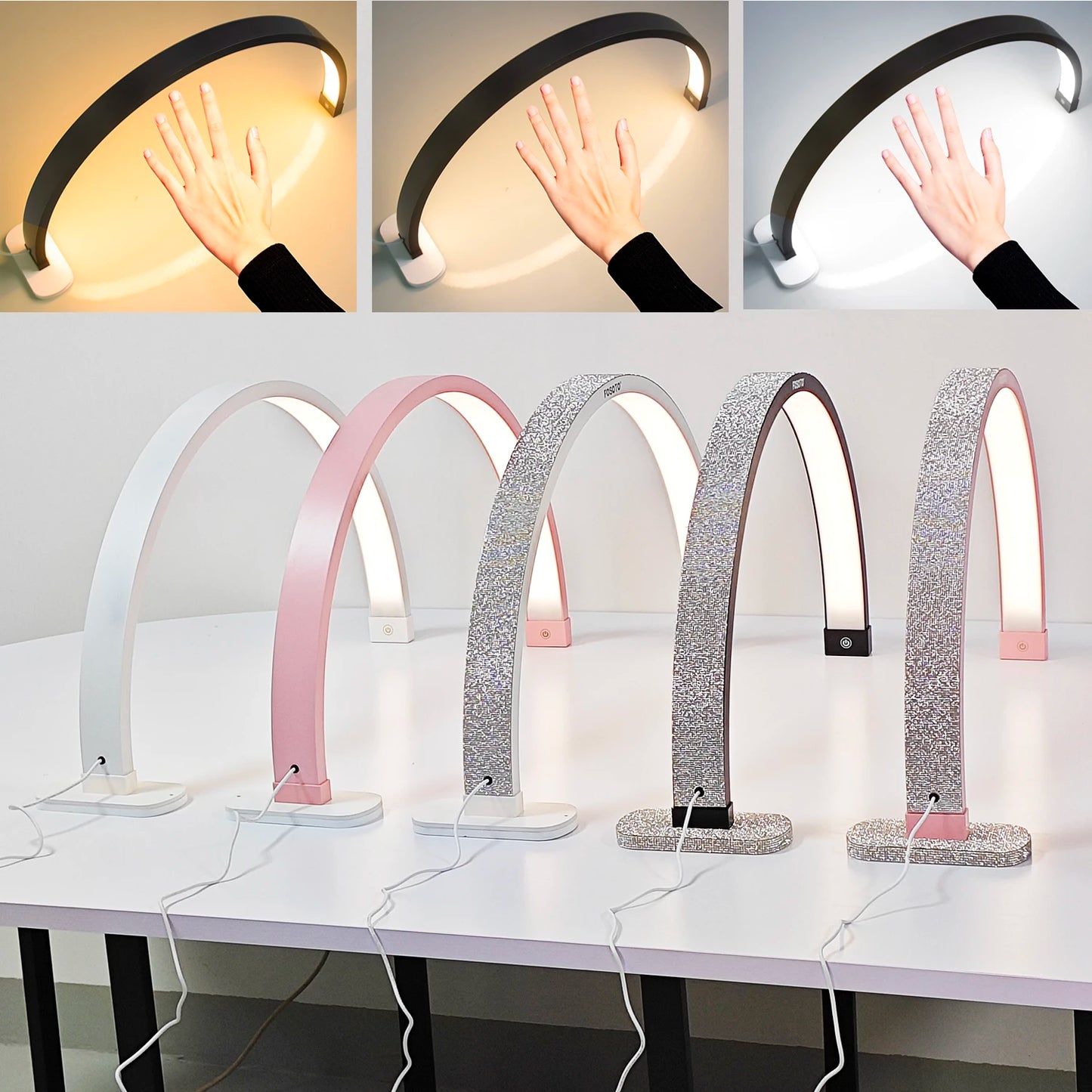 45W Arch Table Nail Lamp