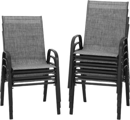 Patio Chairs Set of 8