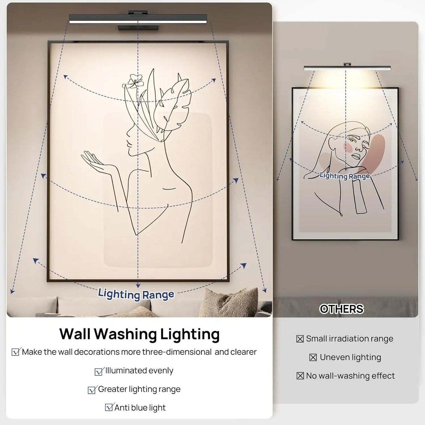 16in Wireless Art Light