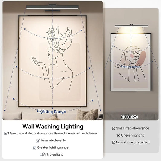 16in Wireless Art Light