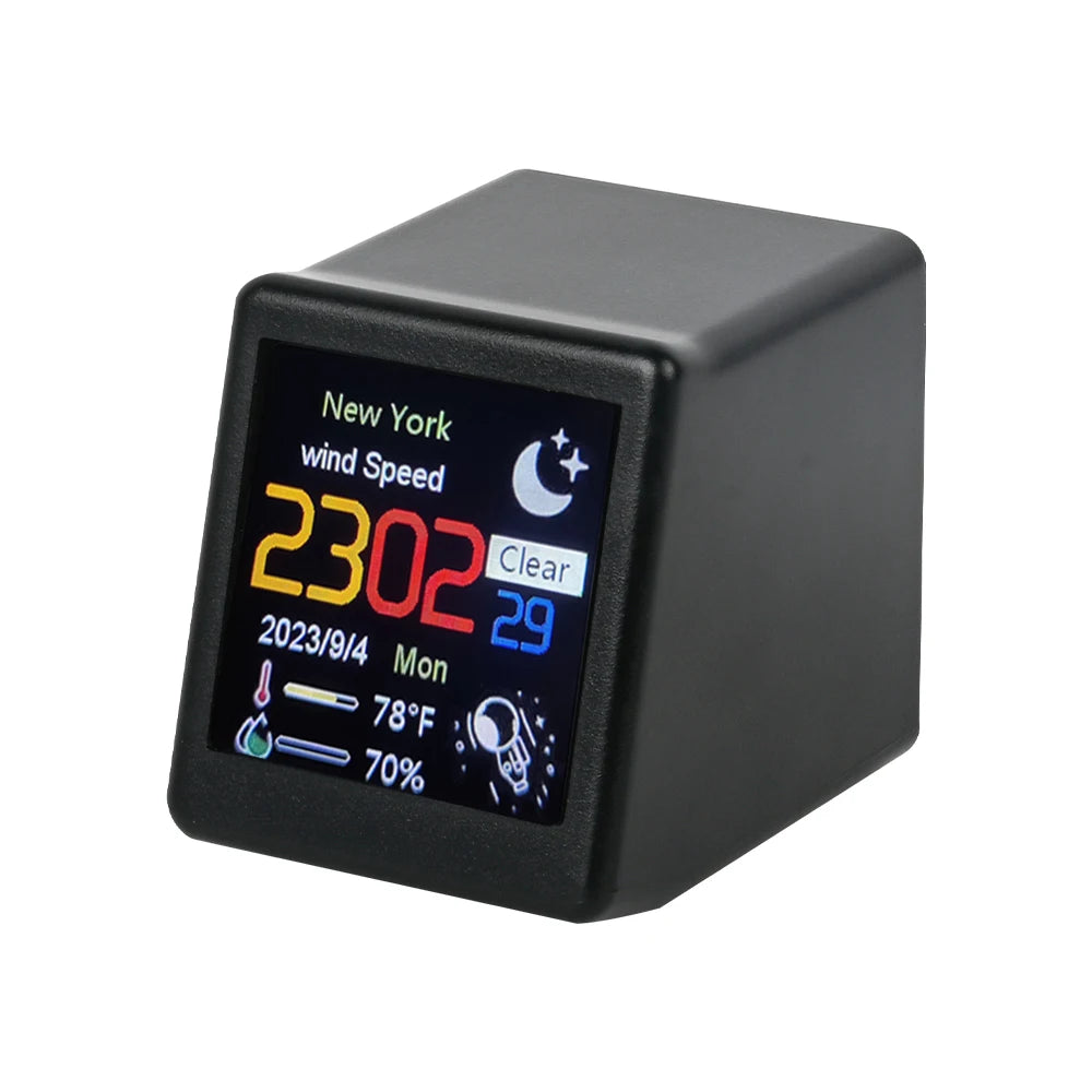 Smart Weather Clock with Electronic Photo Album