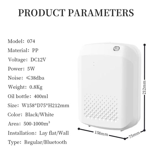 1000m³ Aroma Diffuser 400ML Oil Capacity