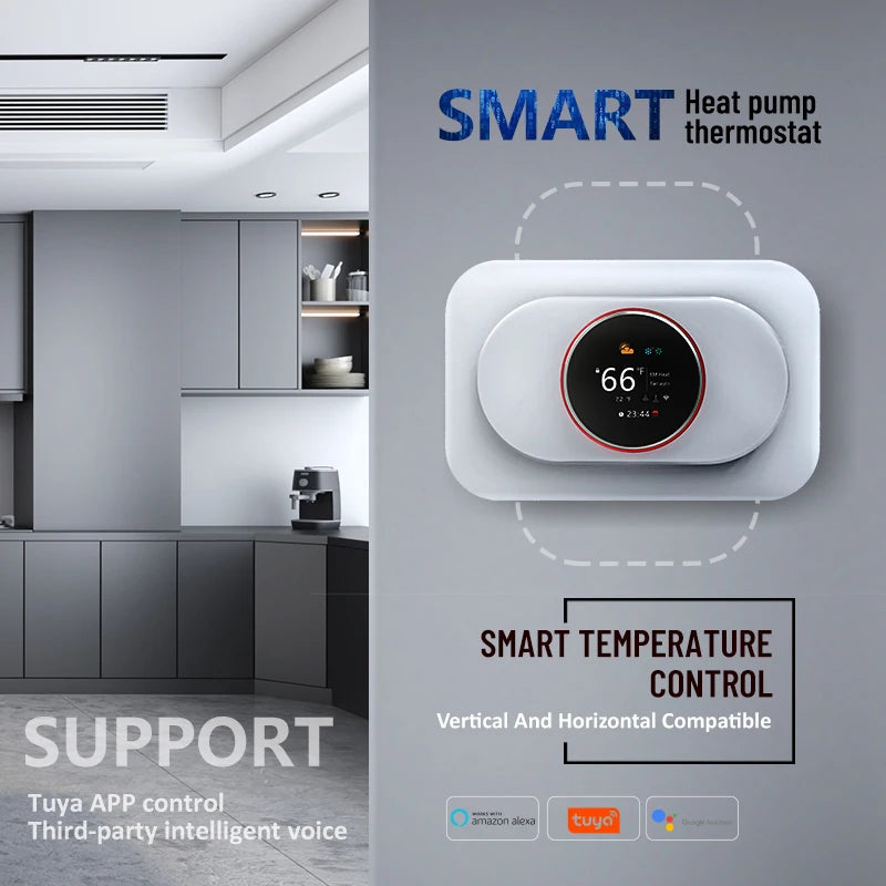 Weekly Programmable  Smart Home Thermostat With TFT LCD Display Floor Heating Thermosta Alexa Google Assistant