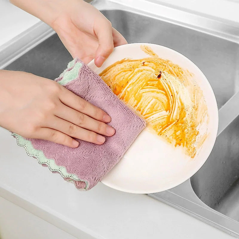 Thickened Oil-Resistant Dishcloth
