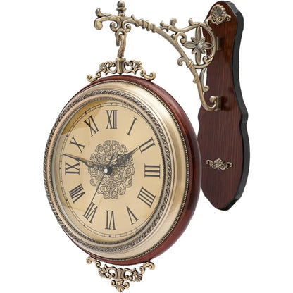 Large Wall Clock Double Sided