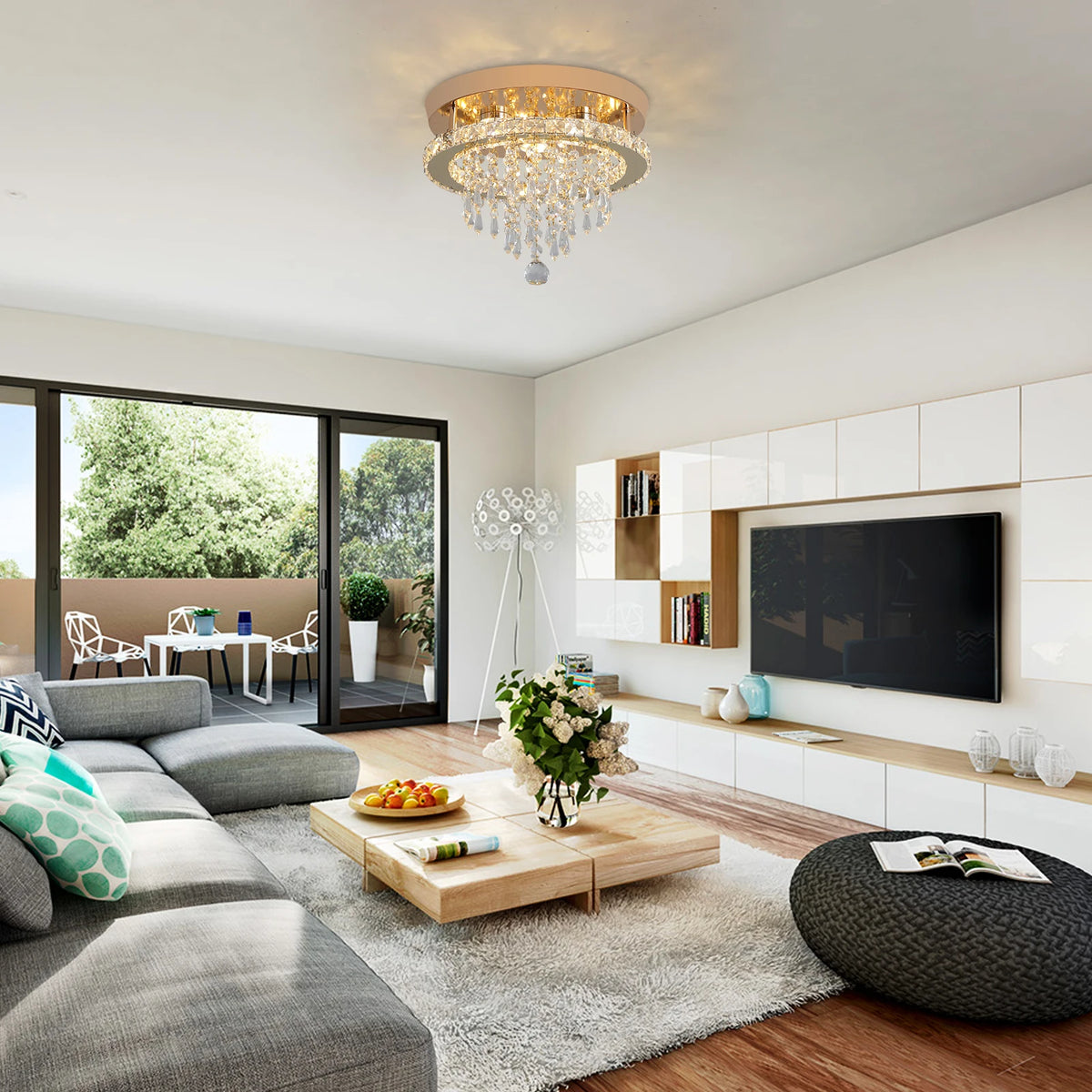 GreeLustr Luxury Crystal Chandelier