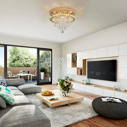 GreeLustr Luxury Crystal Chandelier