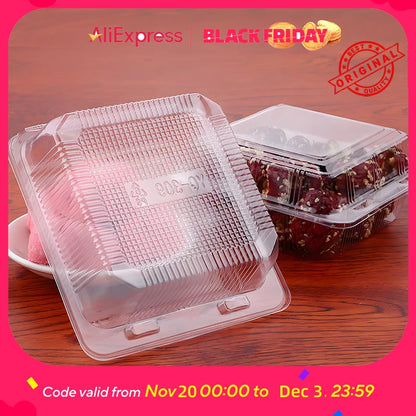 Clear Plastic Pastry Box