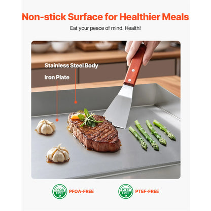 SucceBuy Commercial Electric Griddle