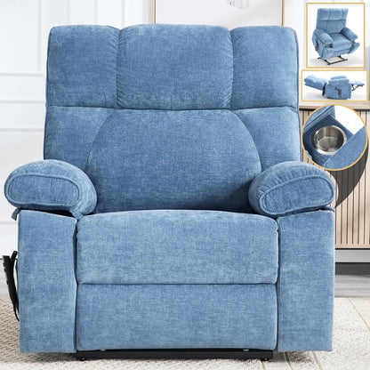 Extra Large Dual Motor Power Lift Recliner Chair