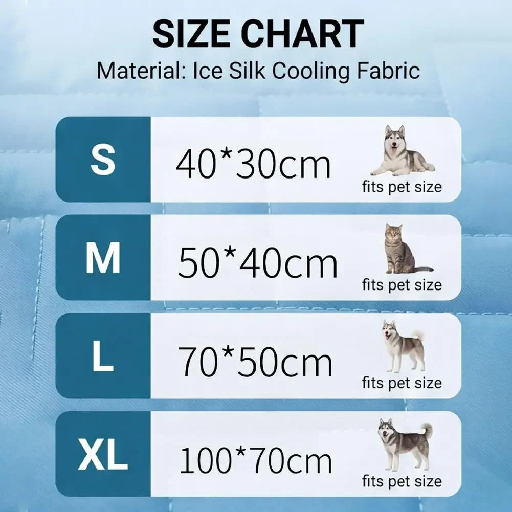 Cooling Mat Summer Pet Cold Bed