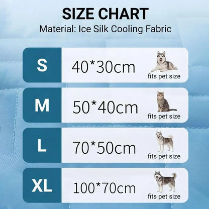 Cooling Mat Summer Pet Cold Bed