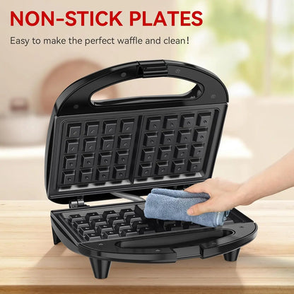 Waffle Maker, 2 Slice Non-Stick Waffle Iron