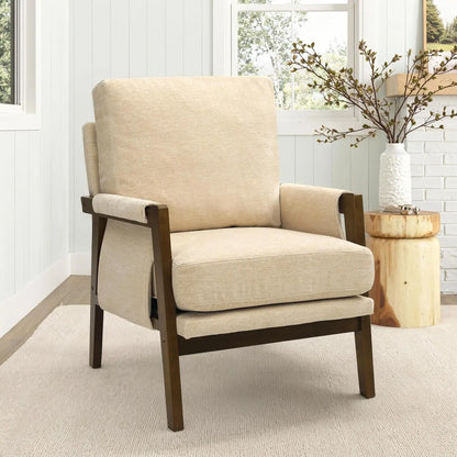 Dark Brown Accent Chair