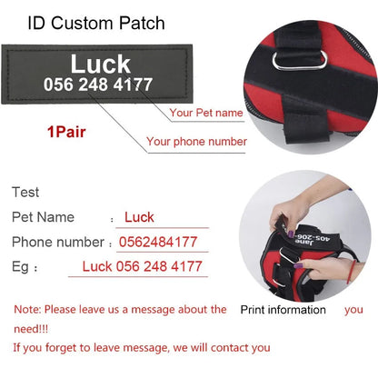 Reflective Adjustable Pet Vest