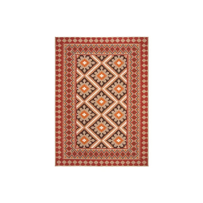 VIKAMA Moroccan Crystal Velvet Large Area Carpet | Decorative Floor Rug for Living Room Sofa Bedroom Home Decor