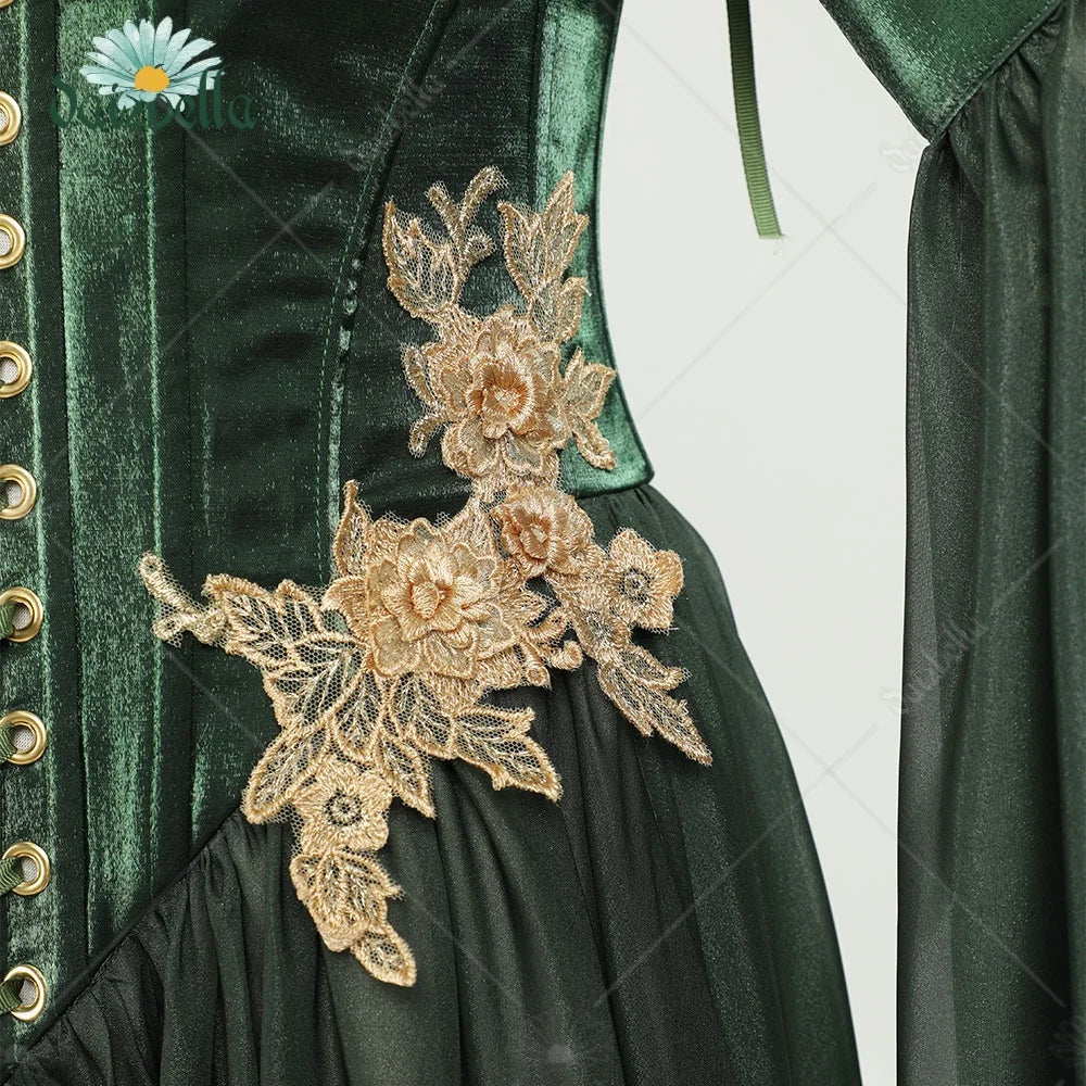DAIZBELLA Women's Medieval Renaissance Costume