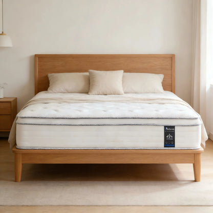 Queen King Full Size Mattress, 12\14\10 Inch Hybrid Mattress