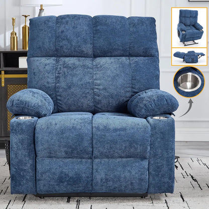 Extra Large Dual Motor Power Lift Recliner Chair