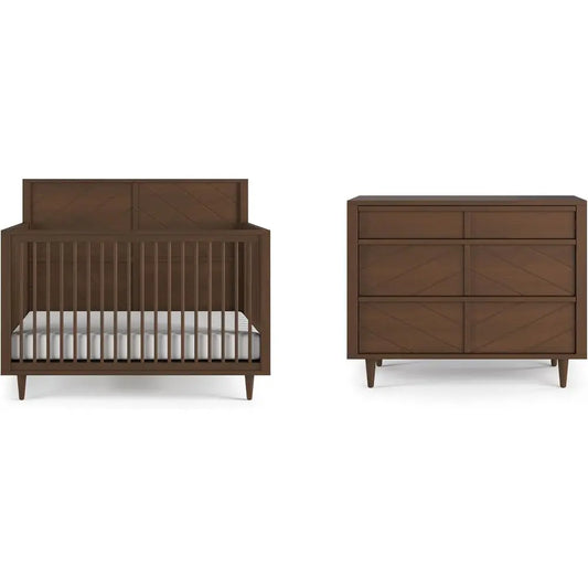 Surrey Hill Design 4-in-1 Convertible Baby Crib