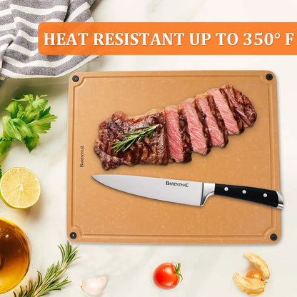 Barenthal 2Pcs Large Family Size Pine Wood Fiber Cutting Board