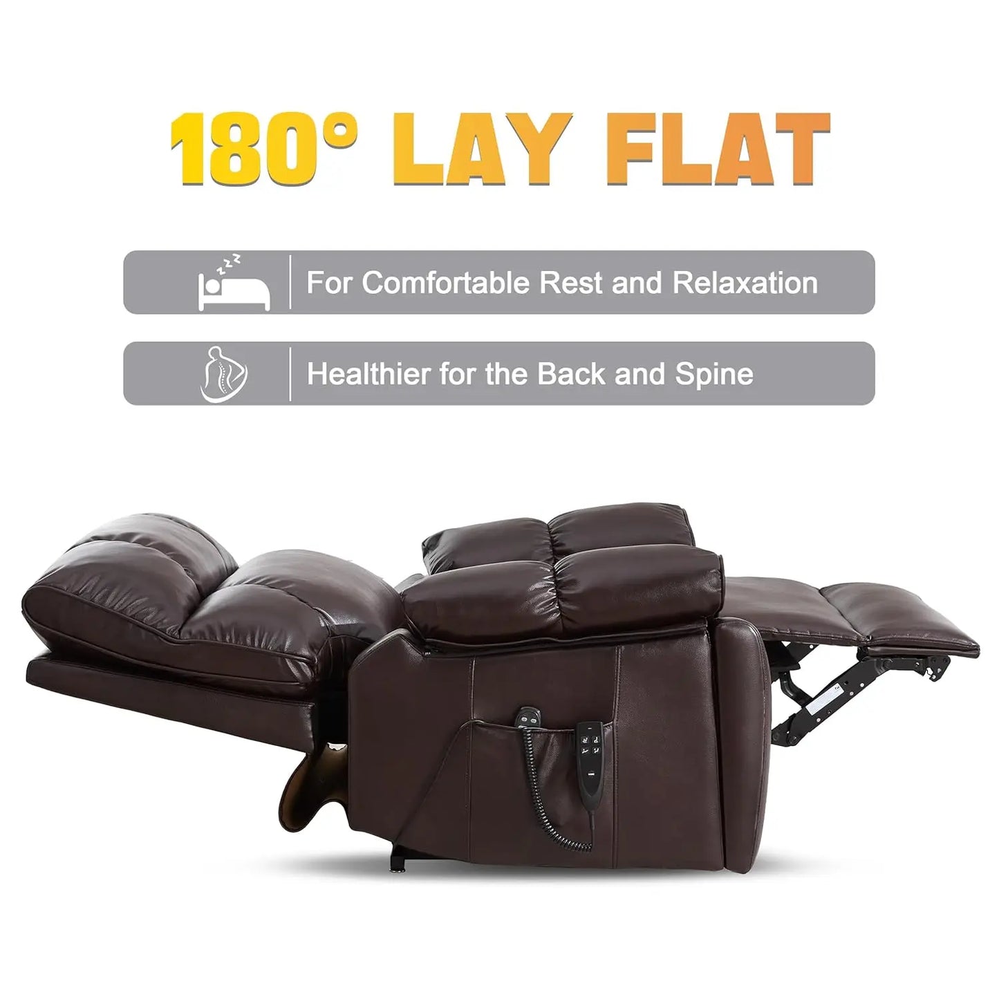 Extra Large Dual Motor Power Lift Recliner Chair