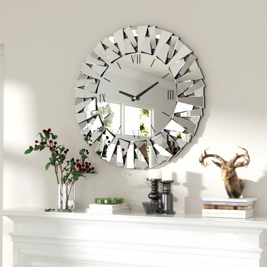 80CM Large Wall Clock for Living Room Bedroom Fireplaces