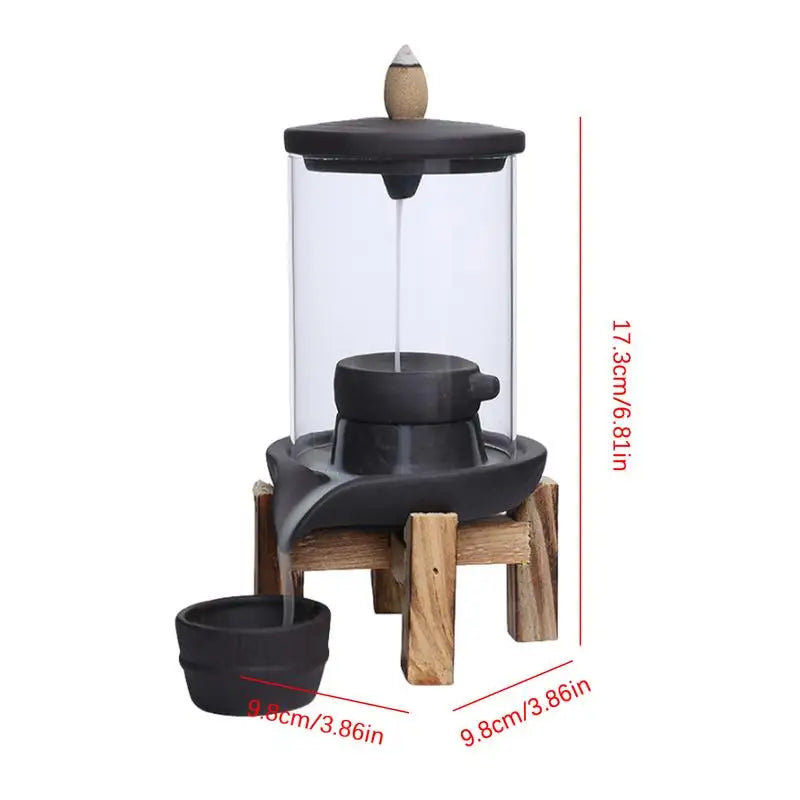 Waterfall Backflow Incense Burner