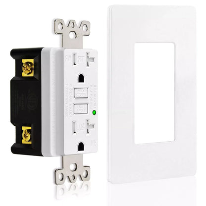 1/2PK 20 AMP GFI GFCI Receptacle