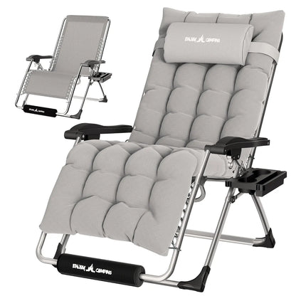 Zero Gravity Chair 33In XXL Patio Reclining Chair