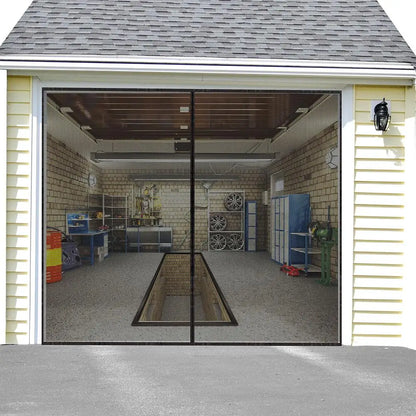 Garage Door Curtain Mosquito Netting