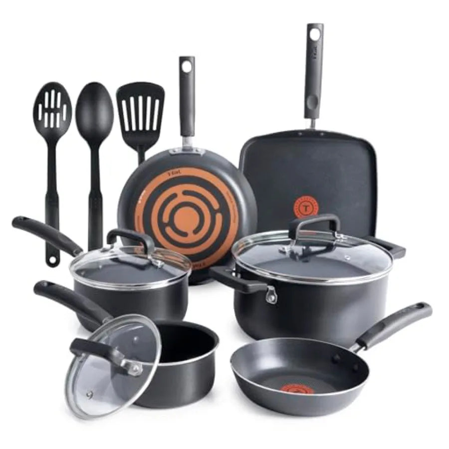 T-Fal Signature Nonstick Pots and Pans Set 12 Piece