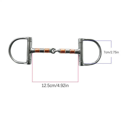 D Ring Mouth Bit Roller Copper
