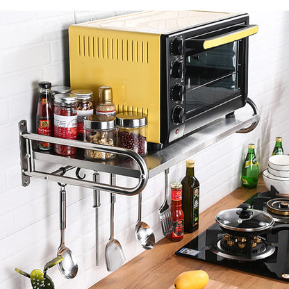 Microwave Oven Shelf Wall-Mounted Kitchen Shelf