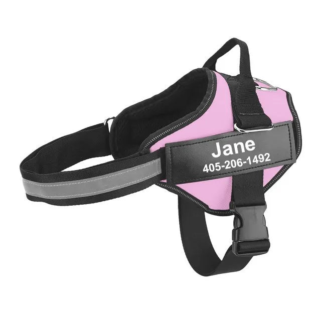 Reflective Adjustable Pet Vest