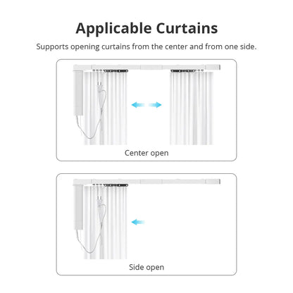 WiFi Electric Sliding Curtain Track