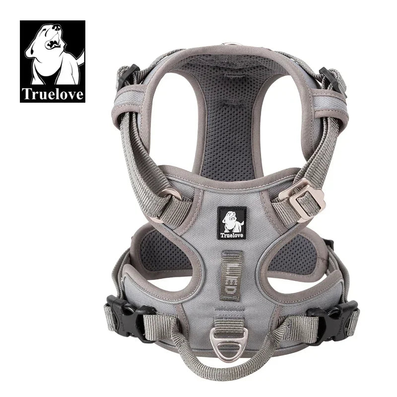 Camouflage Reflective Nylon Dog Harness