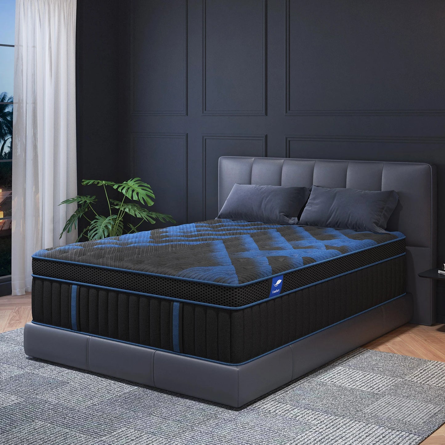 12"Gel Memory Foam Hybrid Mattress