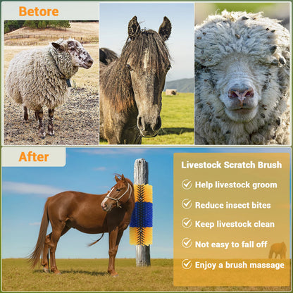 Livestock Scratch Brushes