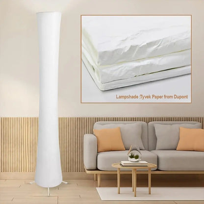 60" Modern Floor Lamp, 3 Color Temperature Light