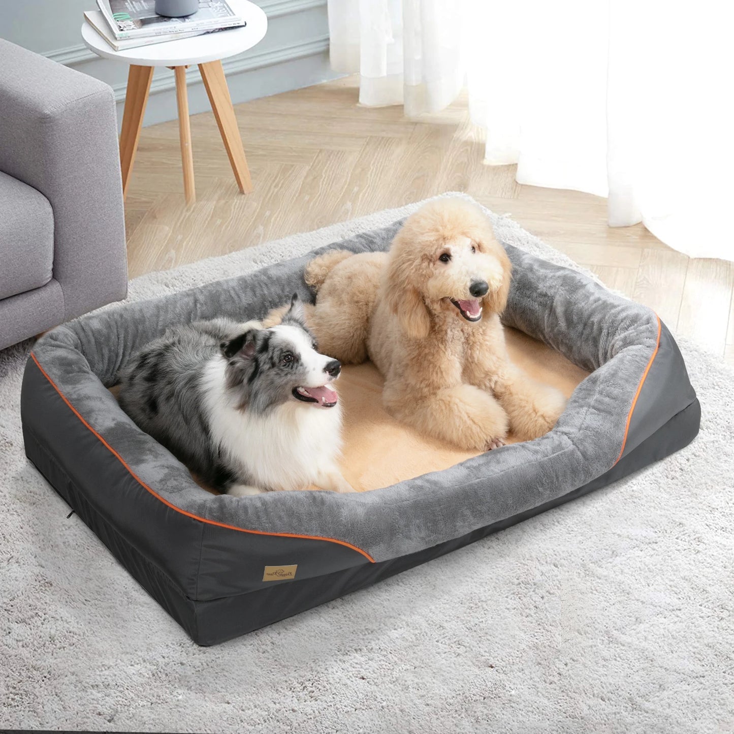 Large Dog Bed Soft Comfortable, Anti Allergy, Warm Fleece
