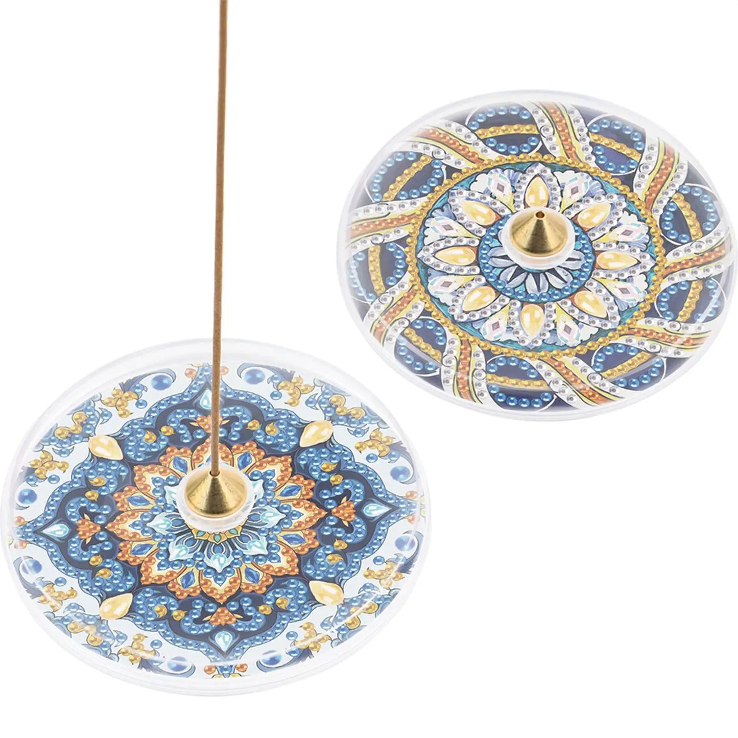 2Pcs Acrylic Incense Holder