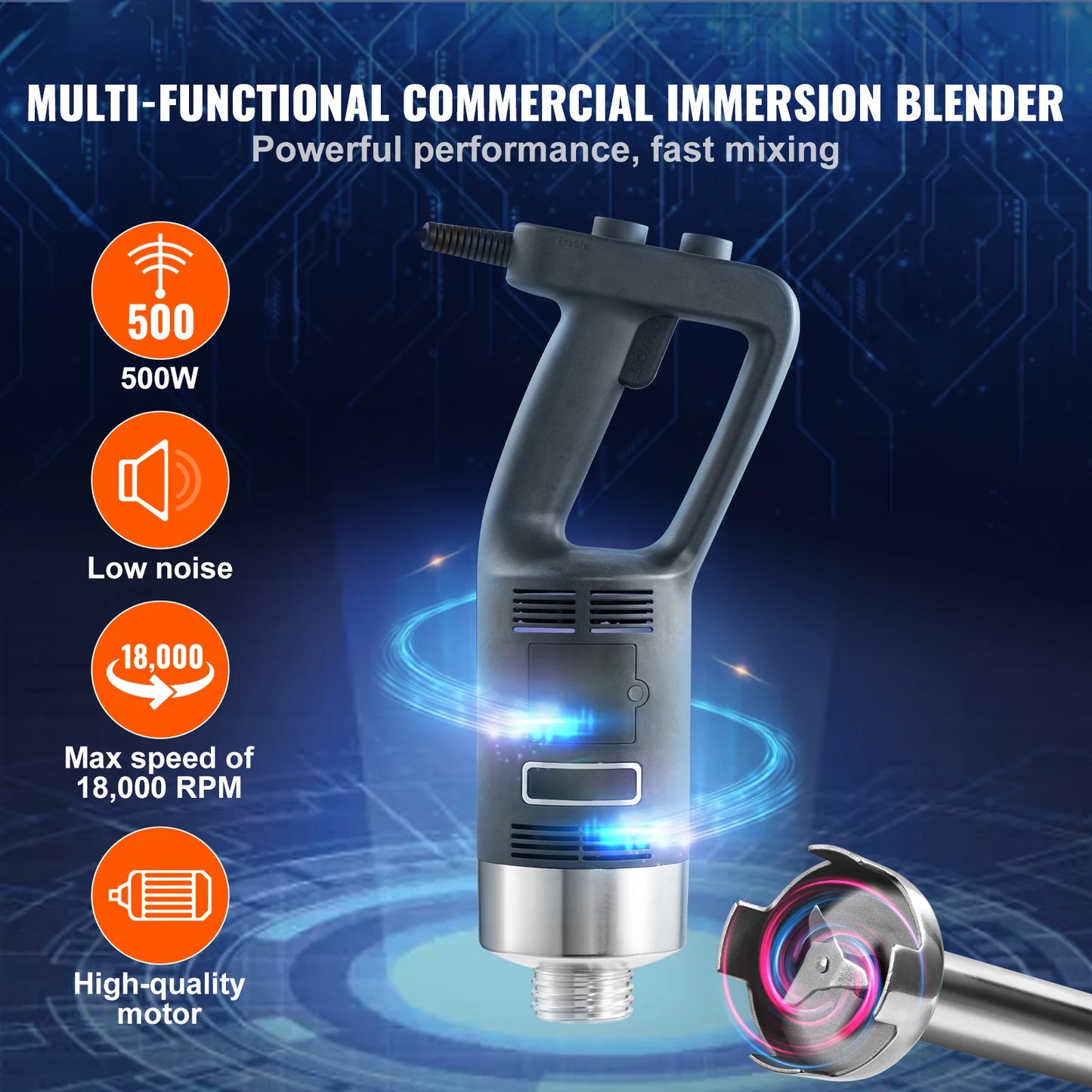 500 Watt Heavy Duty Hand Mixer