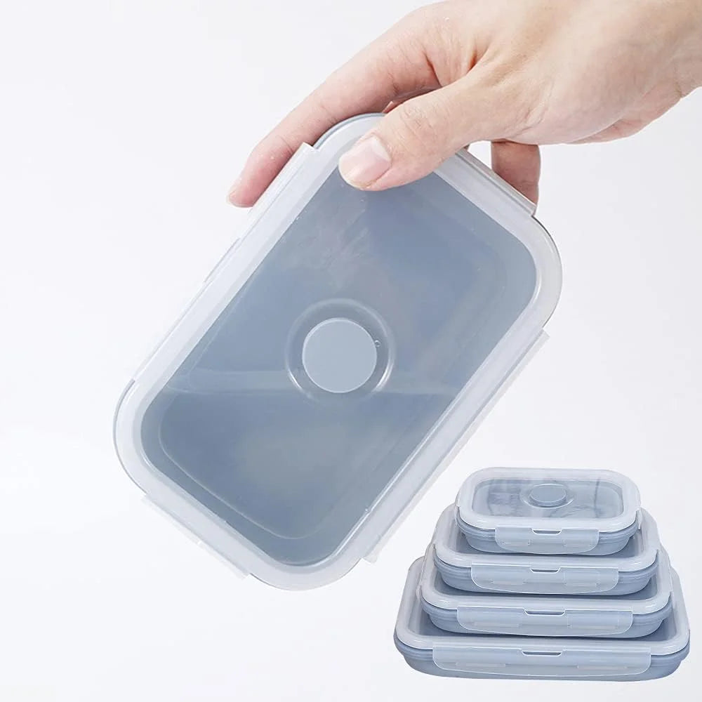 Food Storage Container Airtight Collapsible Food Bowls
