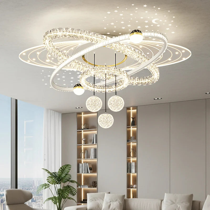 Elliptical Ceiling Lamp