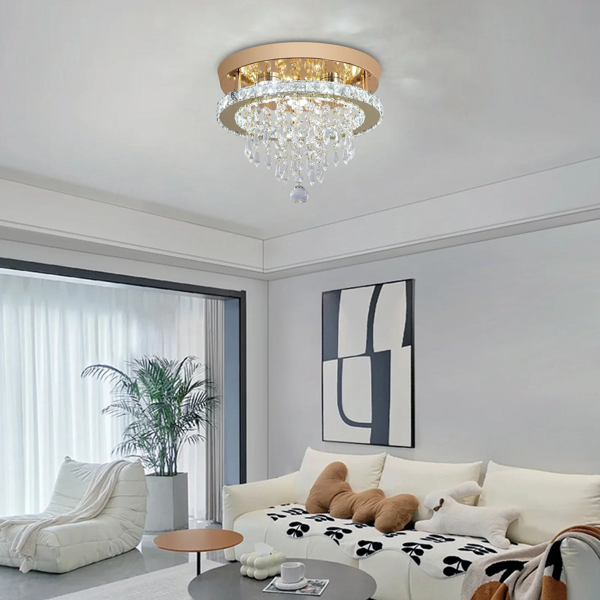 GreeLustr Luxury Crystal Chandelier